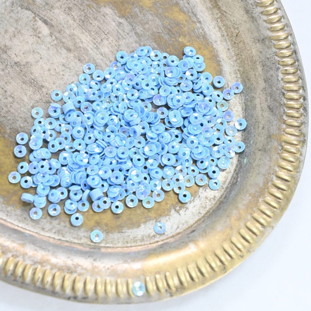 Žvyneliai Langlois Martin 3mm Cup (mėlyna) c3-5035