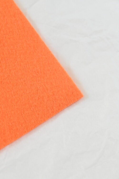 Filcas - veltinis 1,5mm (oranžinis) 25x30cm 037 - Image 3
