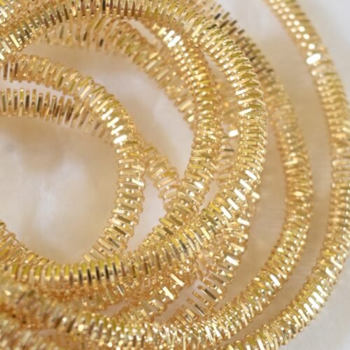 stora kanitelė, 3mm bullion wire