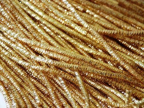 faktūrinė kanitelė aukso spalvos, goldwork wire