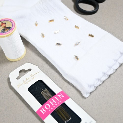 rinkinys puošnios kojinės