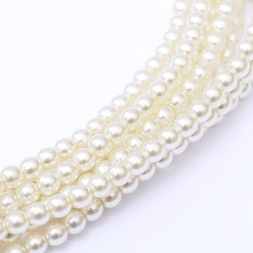 Karoliukai Glass Pearls Shiny 3 mm 10000