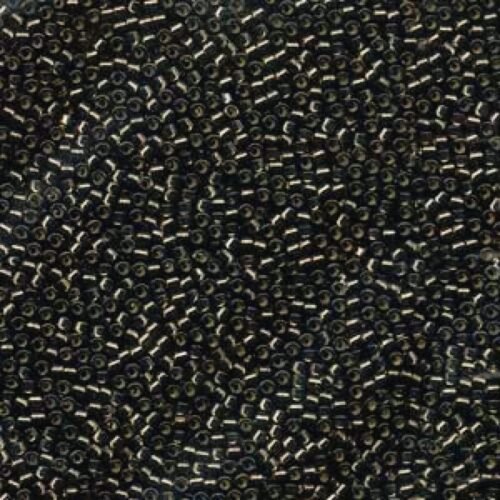 Miyuki Delica 11/0 Silver Lined Dark Grey Dyed (pilka) DB0613