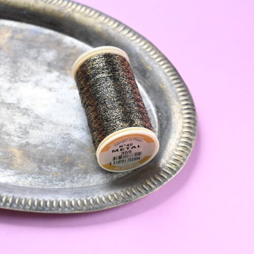 Siuvinėjimo siūlai Sajou Au Chinois Metallic N40 (auksinė) M355
